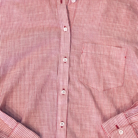 Madewell Striped Boyfriend Shirt - Picture 4 of 7